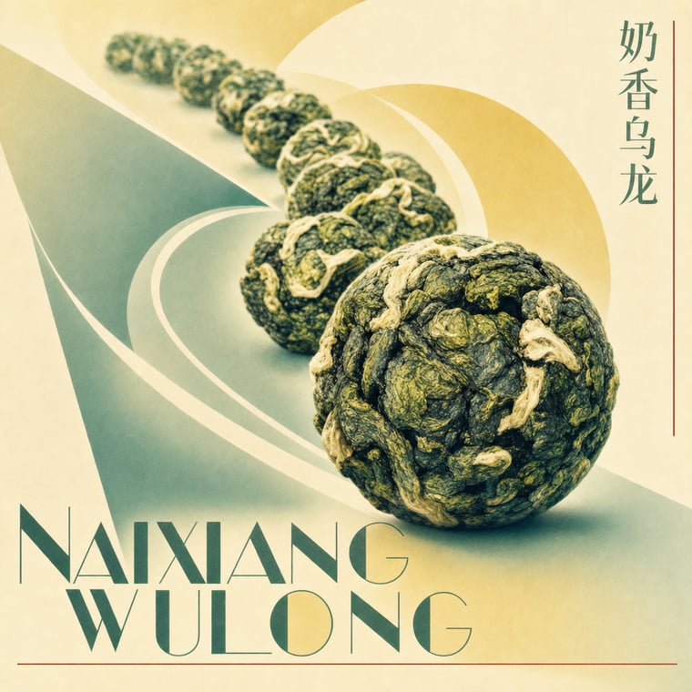 The design — Nǎi Xiāng Oolong