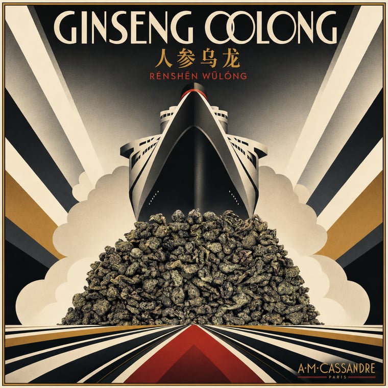 The design — Ginseng Oolong