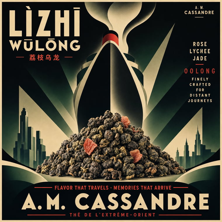 The design — Lychee Oolong