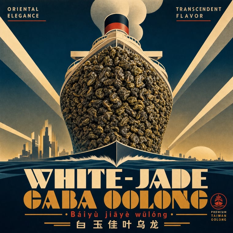 The design — White Jade GABA Oolong