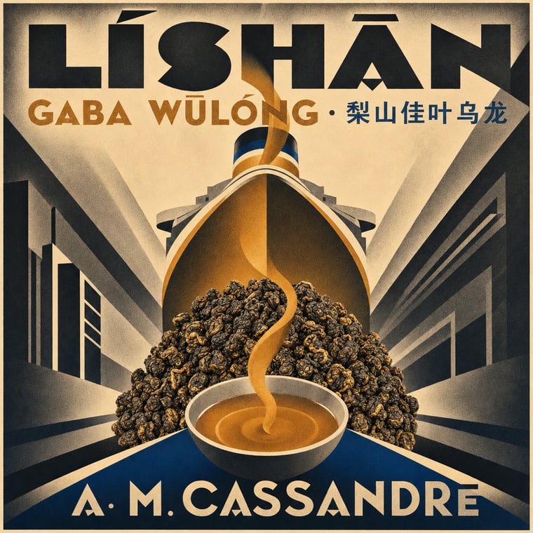 The design — Lishan GABA Oolong