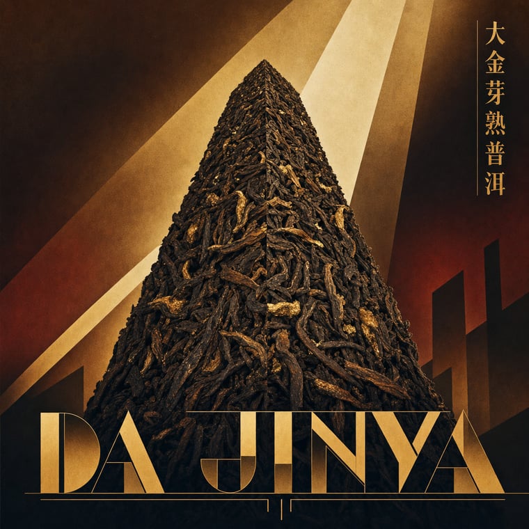 The design — Da Jin Ya Shu Pu-erh